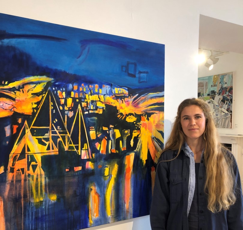 Young artist Octavia Madden winner of visitors' choice prize at Thelma Hulbert Gallery